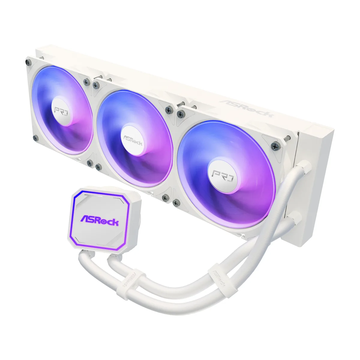 ASRock ASRock Pro White 360 ARGB liquid cooler — product photo