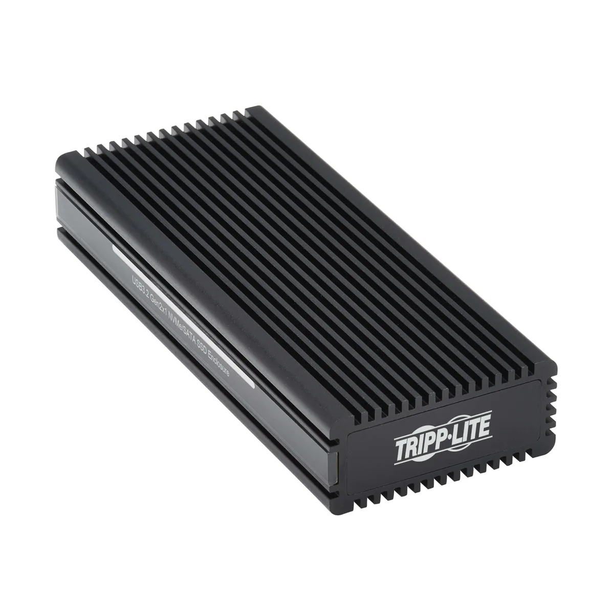 Tripp Lite Tripp Lite U457-1M2-NVME-L drive enclosure, USB 3.2 Gen 2 10 Gbps, M.2 NVME SATA — ภาพสินค้า
