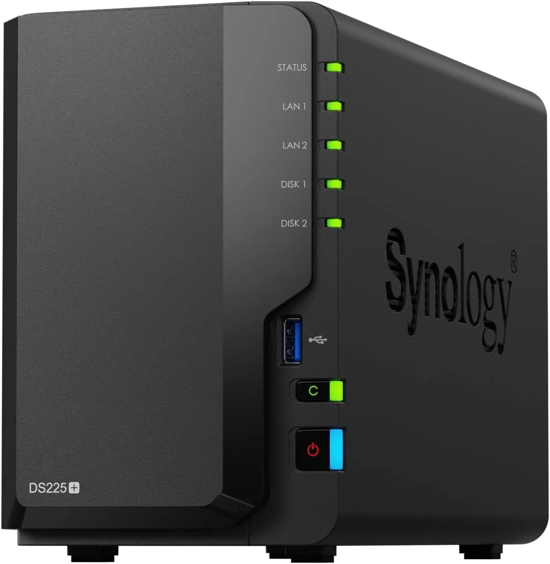 Synology Inc. Synology Inc. DS225+ 2-bay NAS 2GB DDR4 — product photo