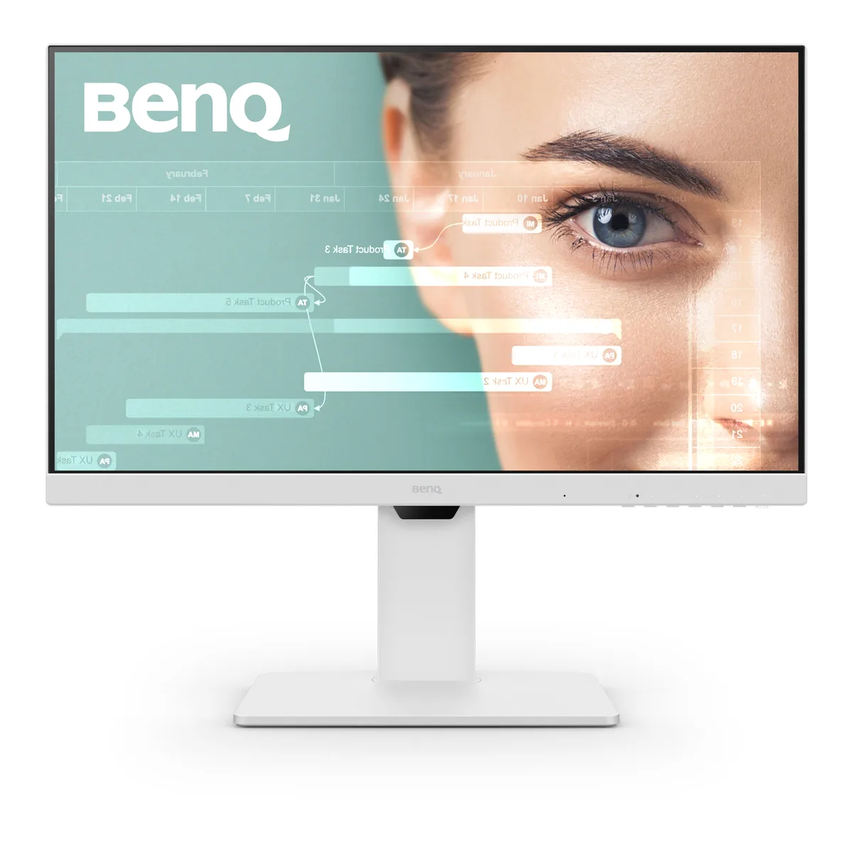 BenQ BenQ GW2786TC 27" 1080p 100Hz USB-C 65W White monitor — product photo