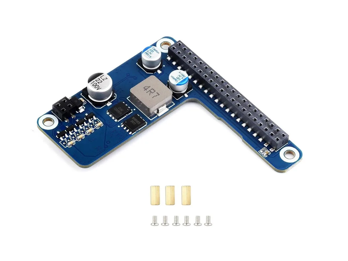 LORDWORLD LORDWORLD PoE HAT (G) for Raspberry Pi 5, 5V 5A, 40-pin — 제품 사진