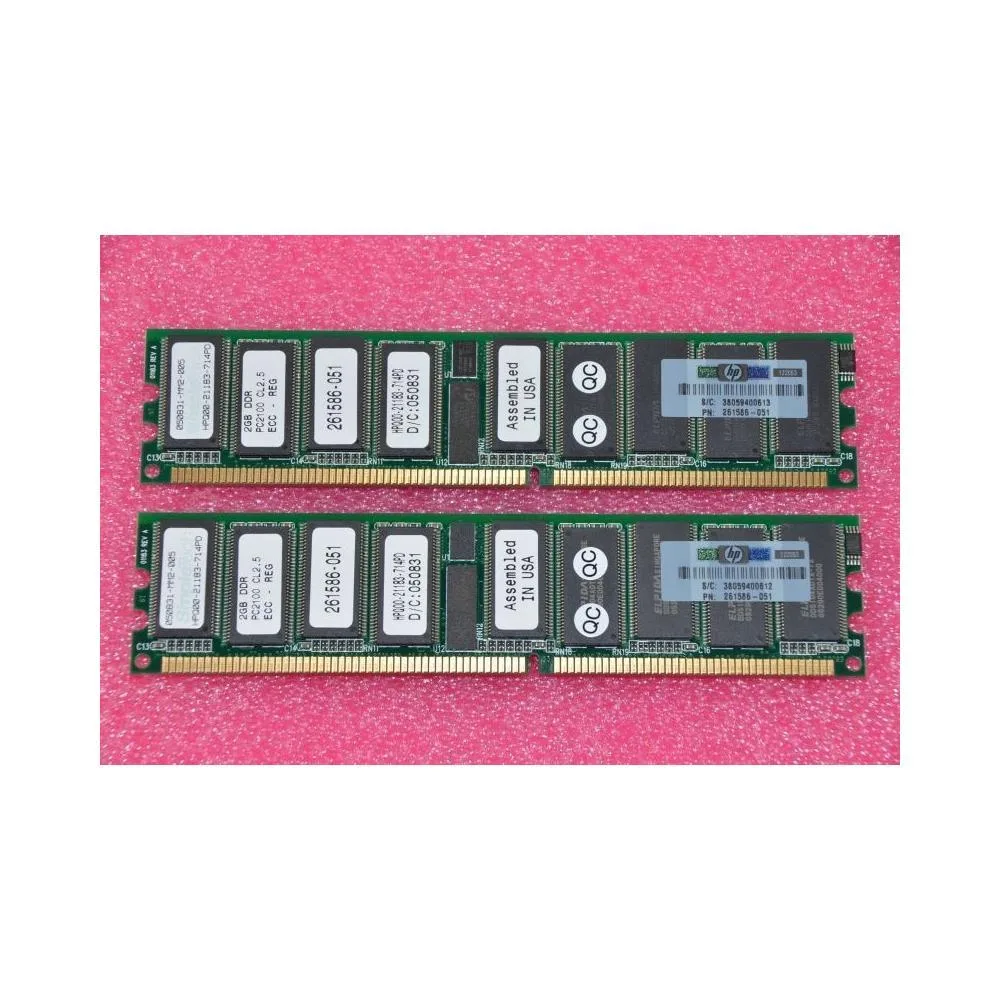 HP HP 300682-B21 4GB DDR266 ECC DIMM 184-pin 2x2GB RAM module — ürün fotoğrafı