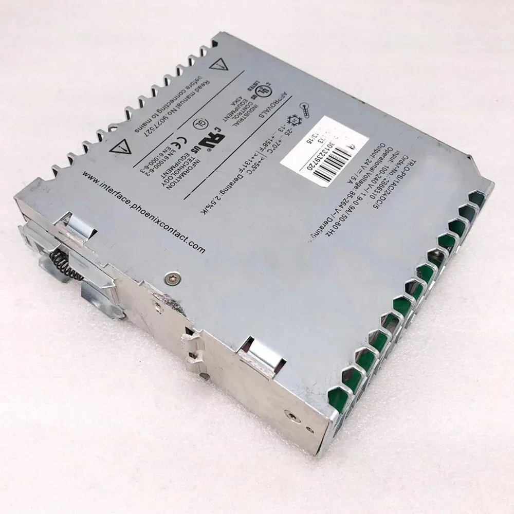 Rectangular silver metal ATX power supply unit 24V 5A model 2866310