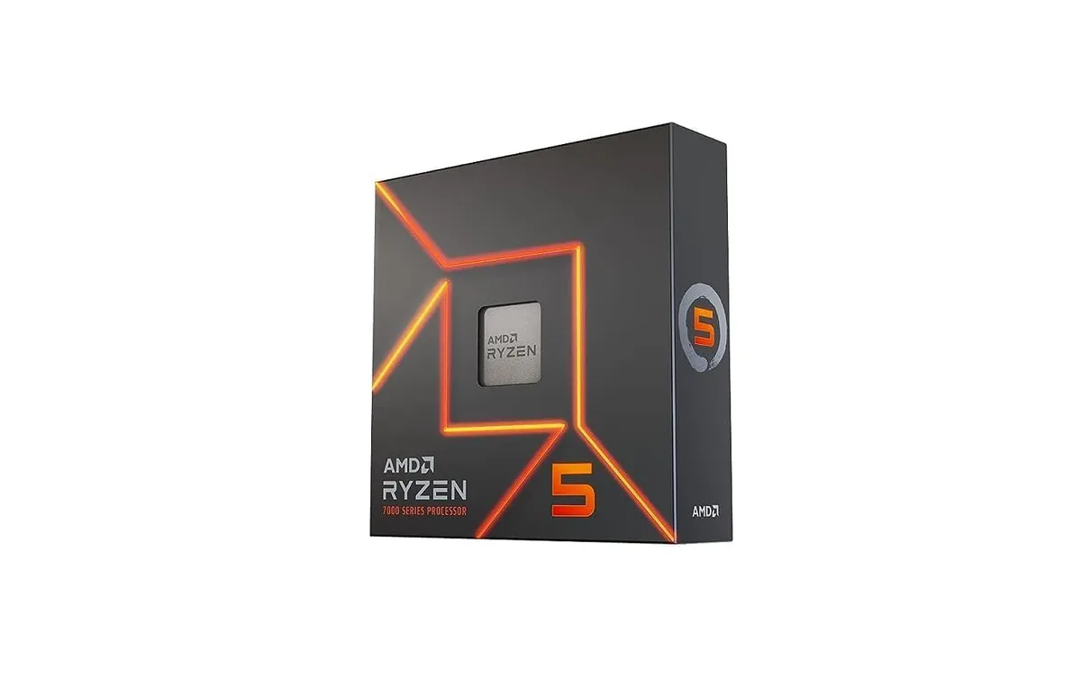 AMD AMD Ryzen 5 7600X 6-Core 12-Thread desktop processor — photo du produit