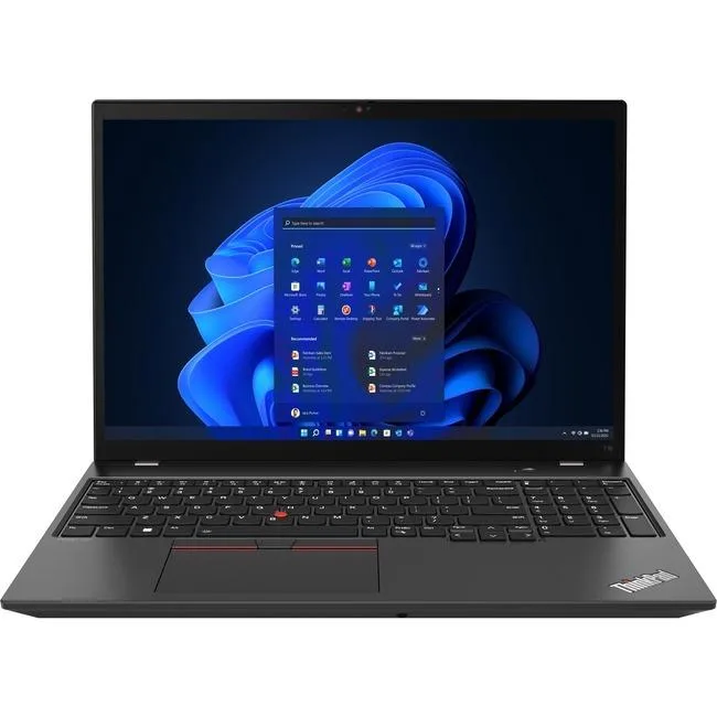 Lenovo ThinkPad T16 16 inch laptop in aluminum black finish