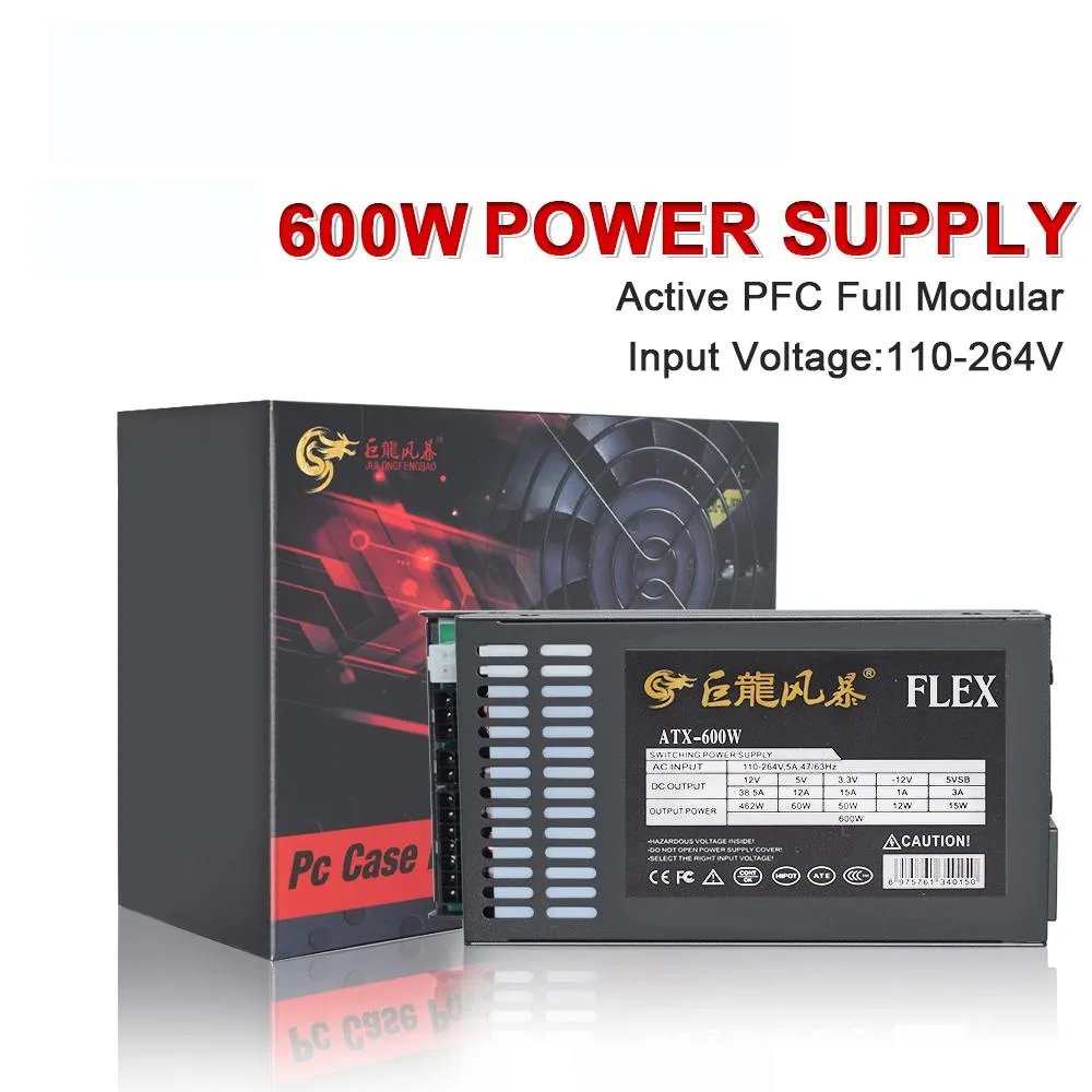 Lemincrash Lemincrash 600W 1U Mini Flex server power supply — ภาพสินค้า