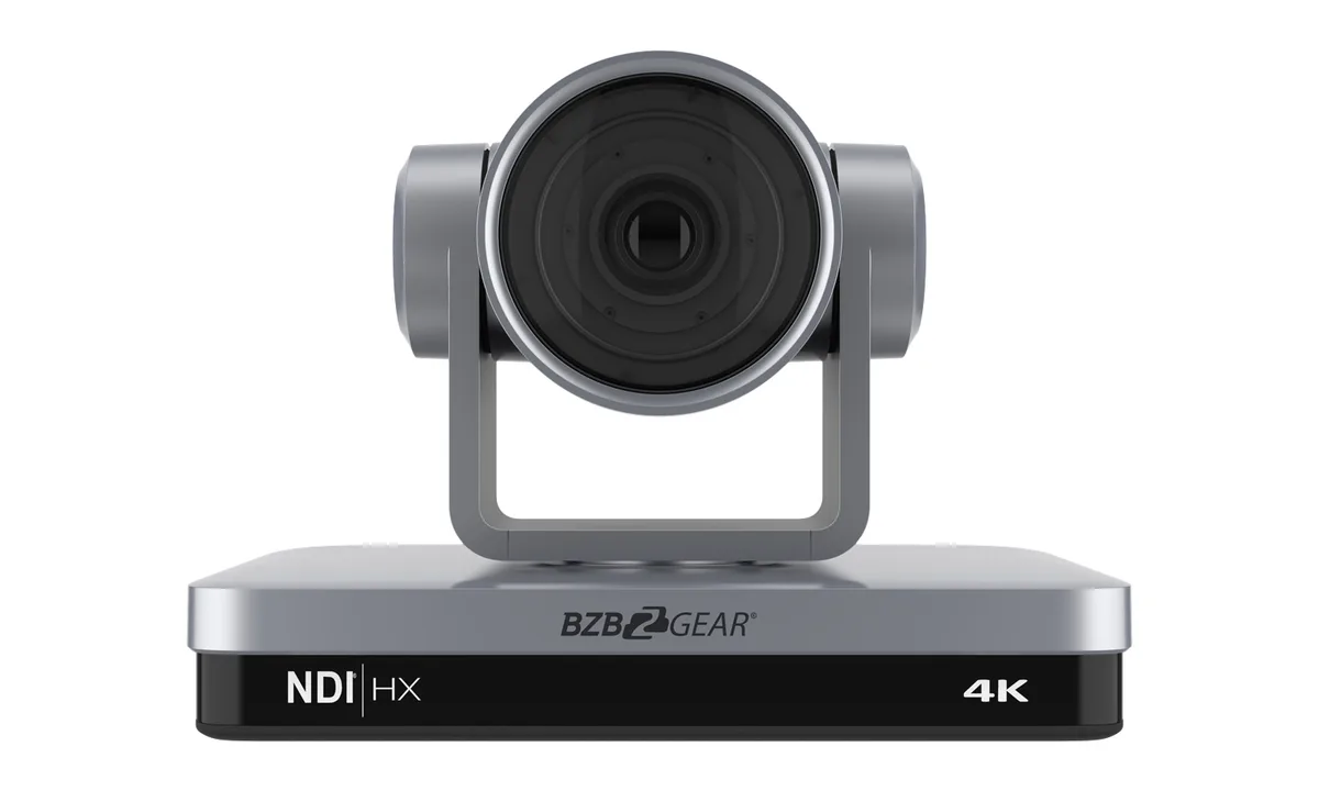 BZBGEAR BZBGEAR BG-4KND-12XUHP 12X PTZ 4K NDI network camera (Silver) — product photo