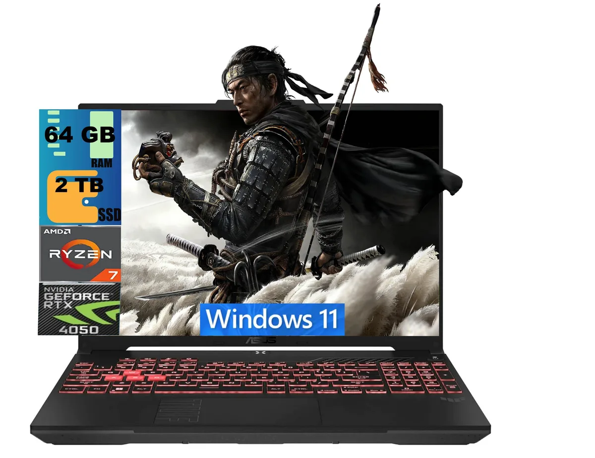 ASUS ASUS TUF A16 Raider 64GB 2TB gaming laptop — product photo