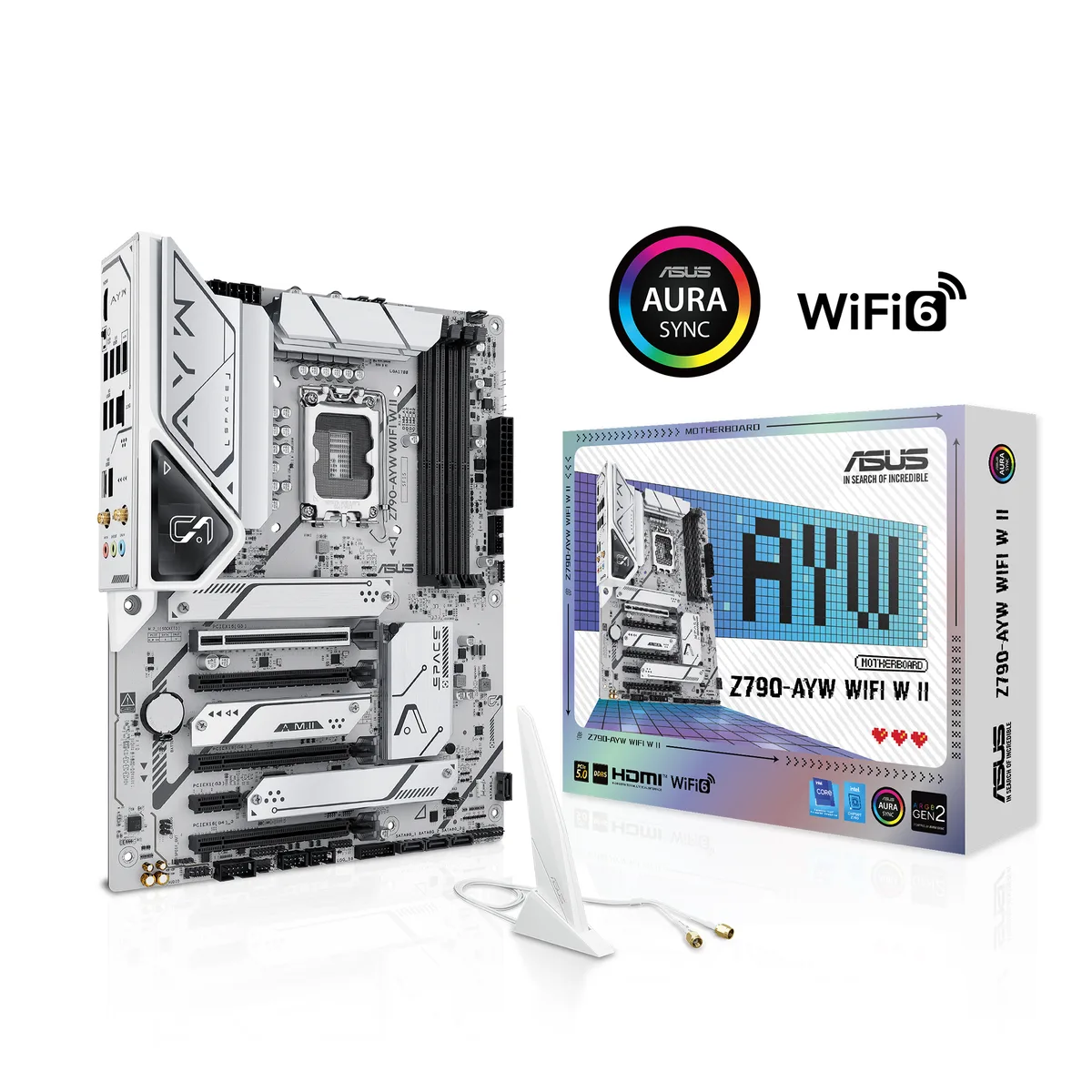 ASUS ASUS Z790-AYW WIFI W II Intel motherboard — product photo