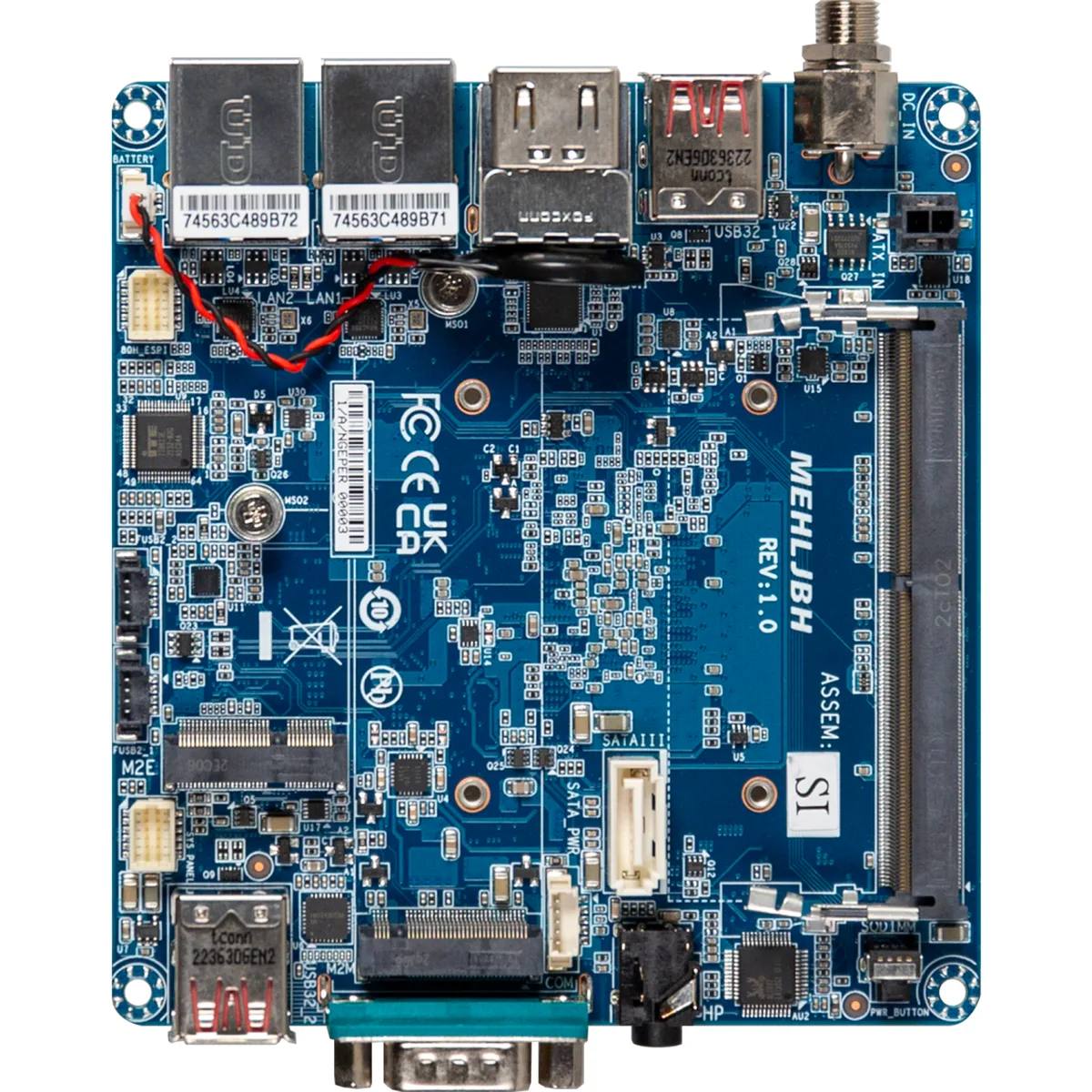 GIGABYTE GIGABYTE 9MEHLJBHMR-SI AI edge system Intel Celeron J6412 DDR4 32GB — Produktfoto
