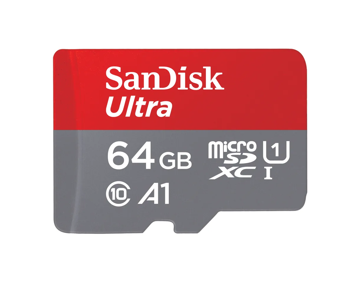 SanDisk SanDisk SDSQUAB-064G-GN6MA 64GB microSDXC memory card — ภาพสินค้า