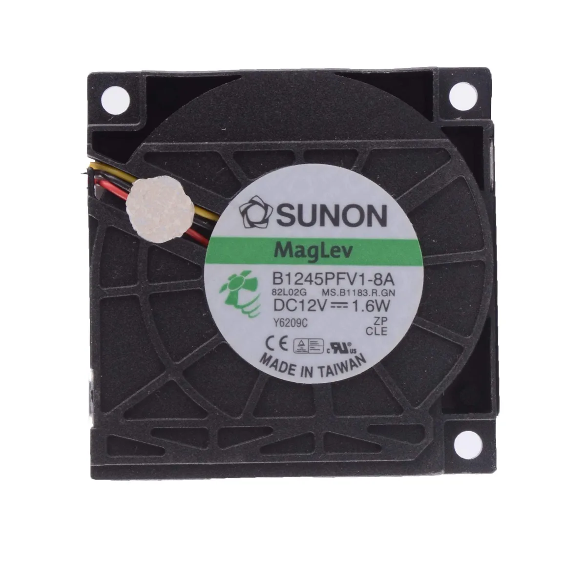 Zyvpee Zyvpee B1245PFV1-8A 45 x 10mm 12V 1.6W 3-pin blower case fan — صورة المنتج