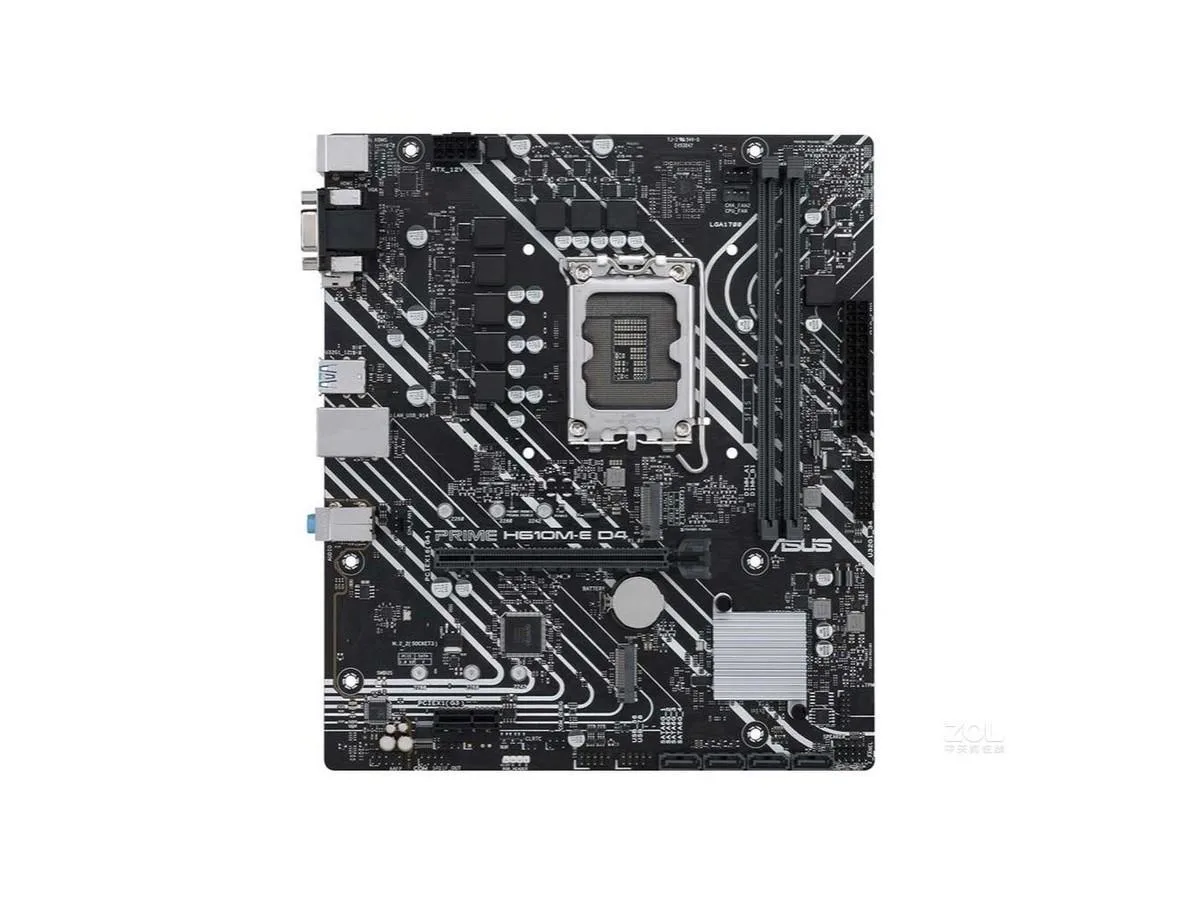 ASUS ASUS PRIME H610M-E D4 Intel motherboard DDR4 64GB — photo du produit