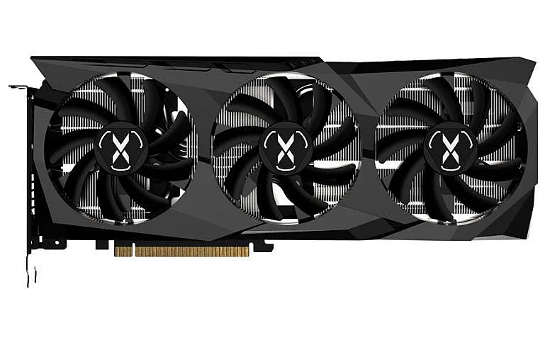 XFX Speedster SWFT309 Radeon RX 6700 graphics card with triple-fan cooler and dark finish