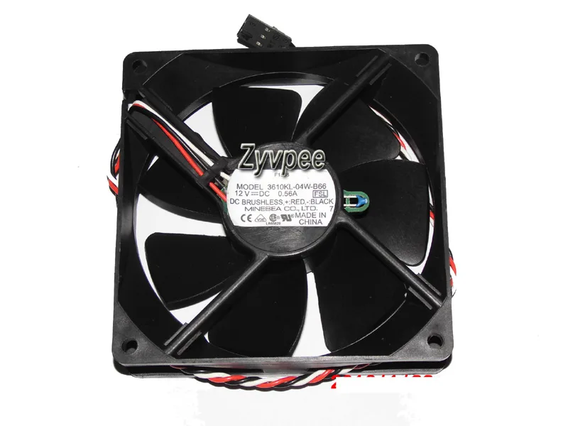 Zyvpee Zyvpee 3610KL-04W-B66 92×25 mm 12 V 0.56 A 3-pin case fan — ภาพสินค้า