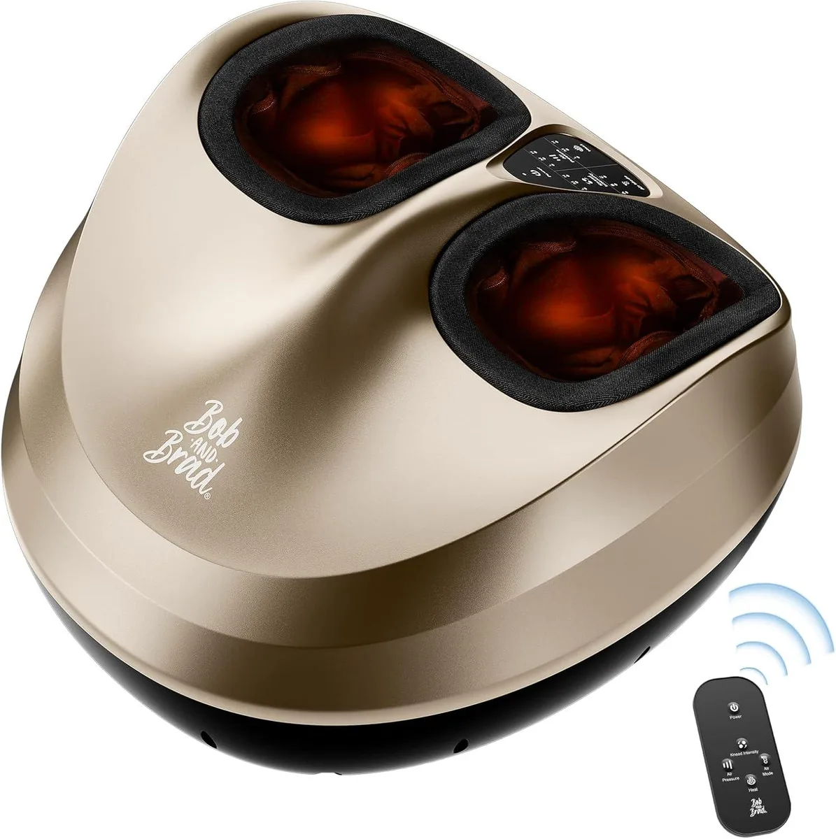 Bob and Brad Bob and Brad 721 Foot Care Shiatsu Massager Heat Remote 3 Intensity Size 14 — foto del prodotto