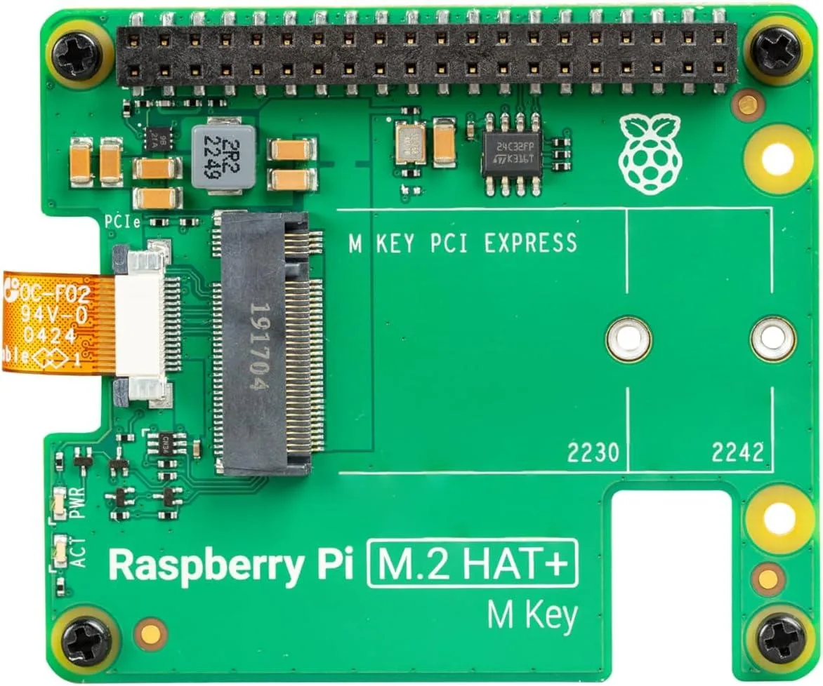 Raspberry Pi Raspberry Pi SC1166 M.2 HAT+ development board — foto produk