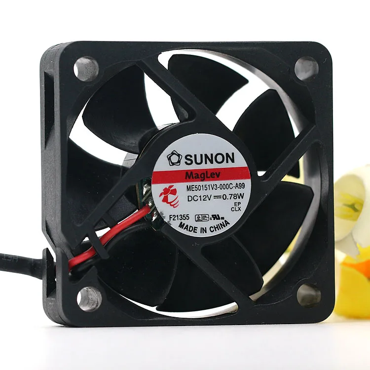 SXDOOL SXDOOL ME50151V3-000C-A99 12V 0.78W 2Wire case fan — product photo