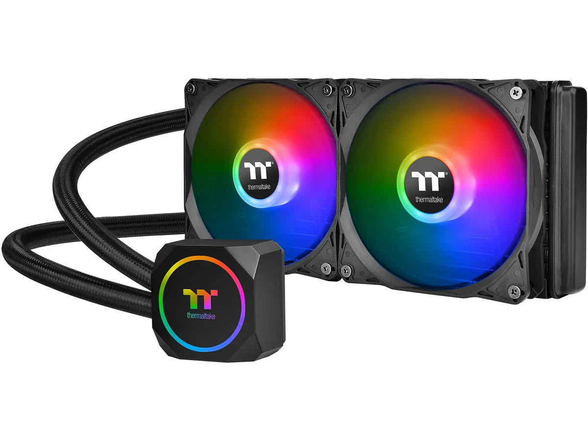 Thermaltake Thermaltake CL-W286-PL12SW-A 240 mm liquid cooler — photo du produit