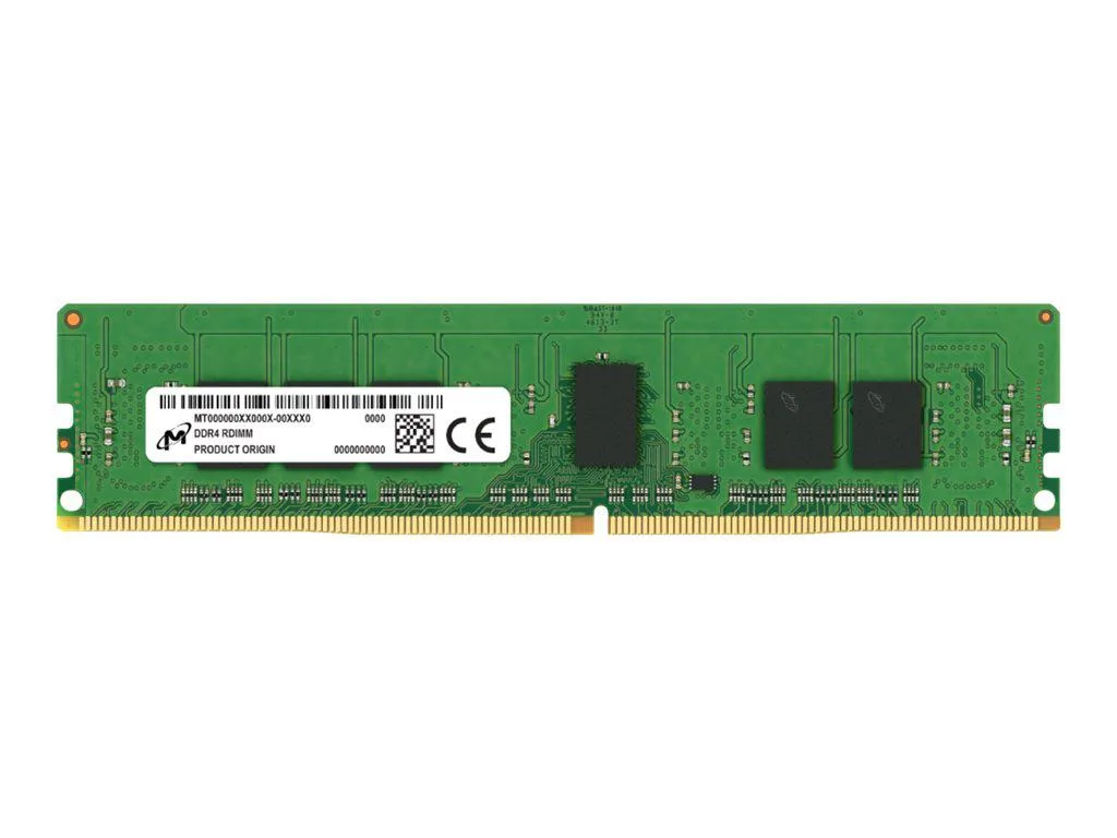 Crucial Crucial DDR4 RDIMM 8GB 1Rx8 2933 CL21 ECC desktop RAM — photo du produit