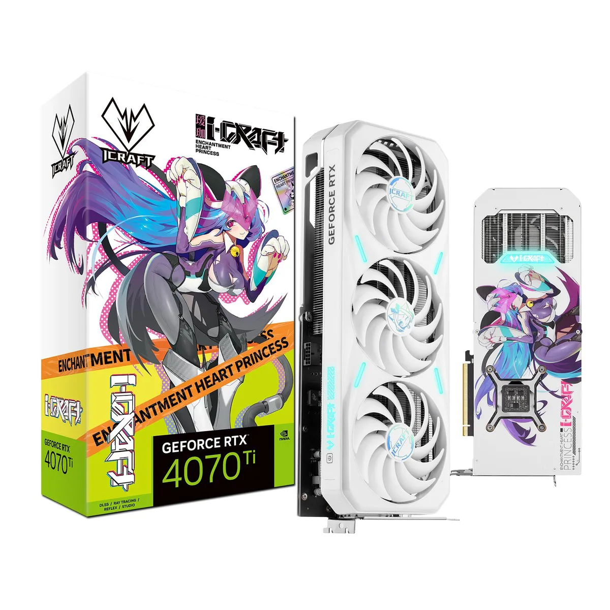 MAXSUN MAXSUN GeForce RTX 4070 Ti iCraft Limited Edition OC 12GB graphics card — photo du produit