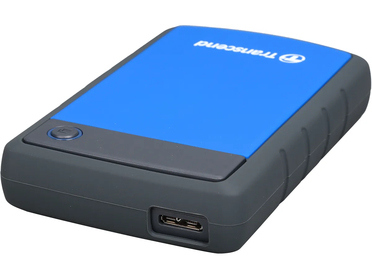 Transcend Transcend StoreJet 25H3 2TB portable hard drive TS2TSJ25H3B Blue — ภาพสินค้า