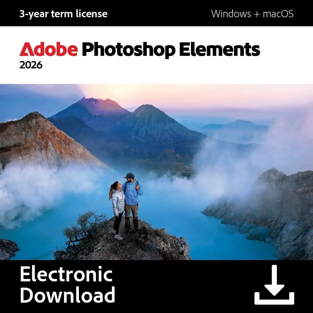 Adobe Adobe Photoshop Elements 2026 photo 30013203 3-year licence — fotografia produktu