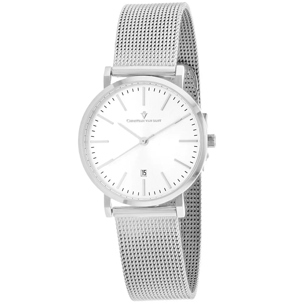 Christian Van Sant Christian Van Sant CV4223 Paradigm Watch Stainless Steel Quartz 15mm Band 30m Water Resistant — product photo