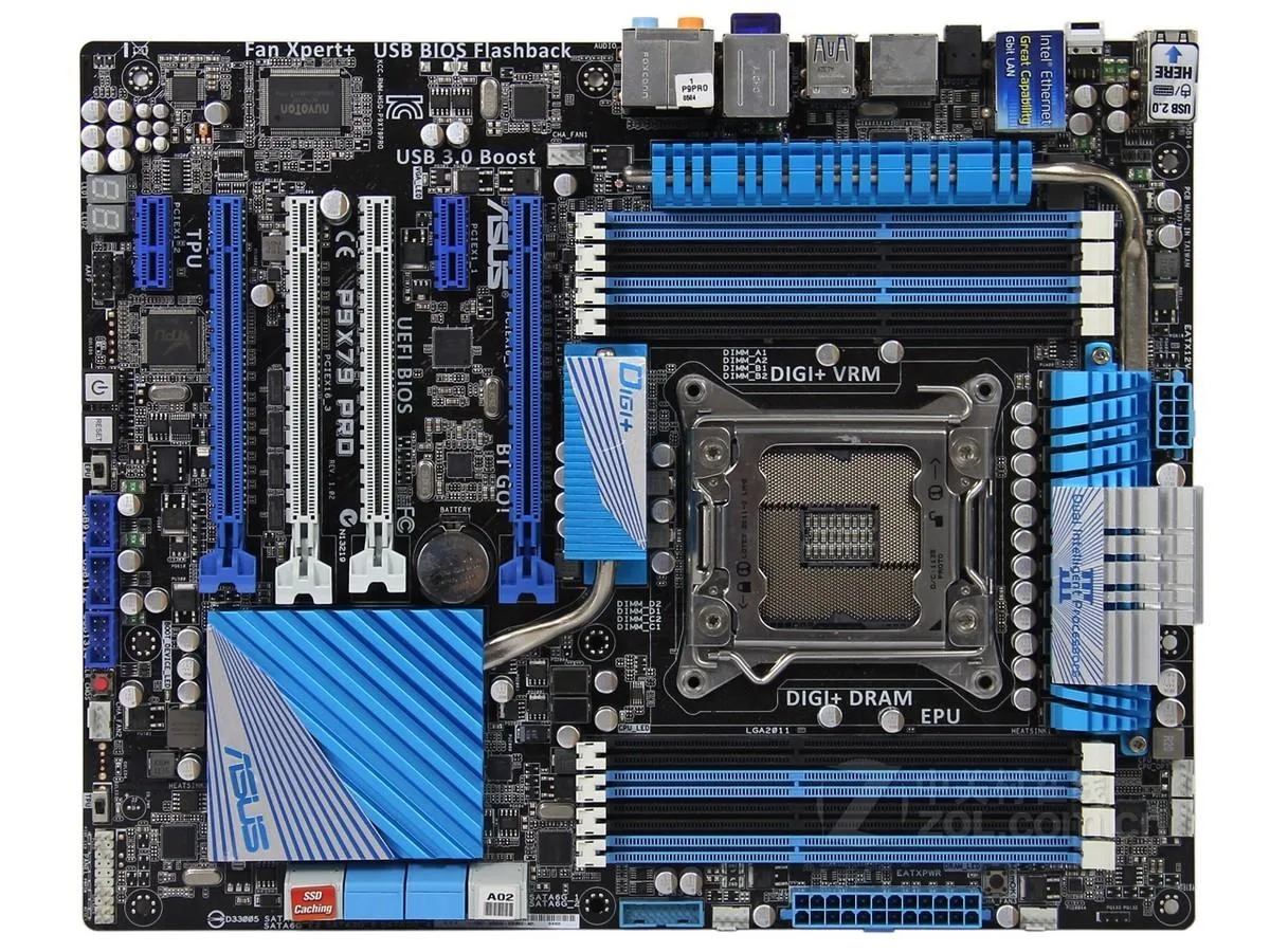 ASUS ASUS P9X79 PRO Intel X79 DDR3 64GB ATX Motherboard — product photo