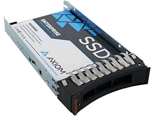 Axiom 960 GB 2.5 inch SATA enterprise SSD in silver metal casing
