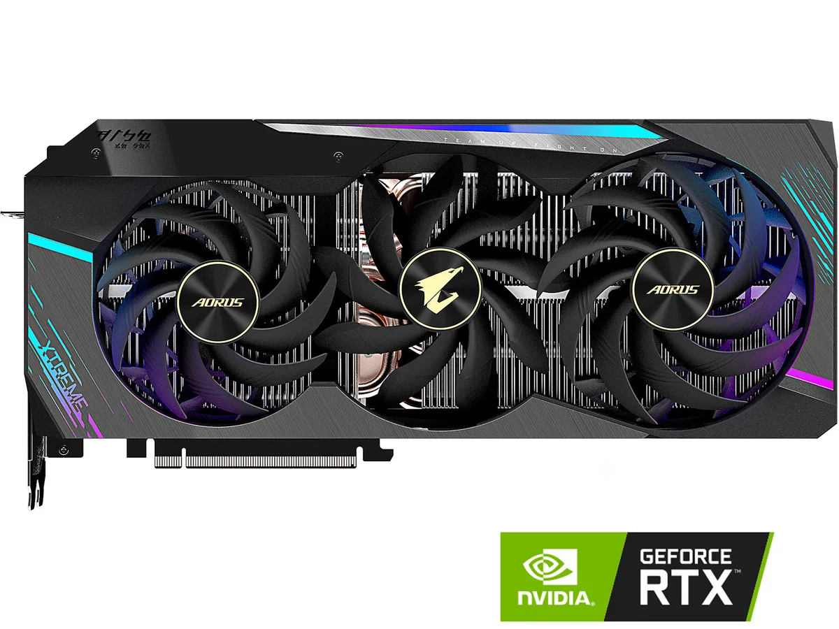 GIGABYTE GIGABYTE GV-N308TAORUS X-12GD GeForce RTX 3080 Ti 12GB graphics card — foto del producto