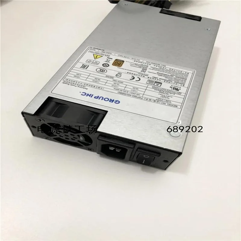 Standard ATX power supply unit in matte black finish with 80plus Bronze badge