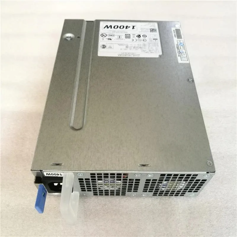 Rectangular ATX power supply unit in matte black finish