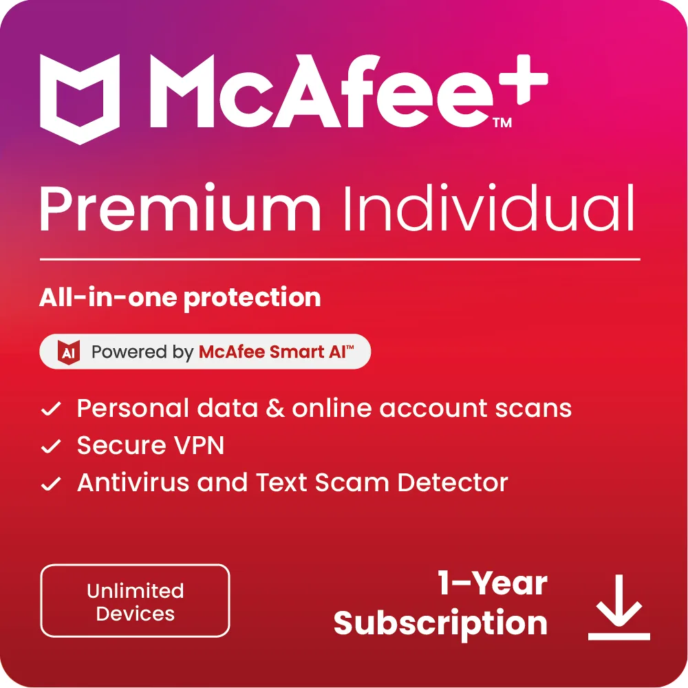McAfee McAfee MPP51ENGURSTD Academic Software 1 Year Unlimited Devices — produktbild