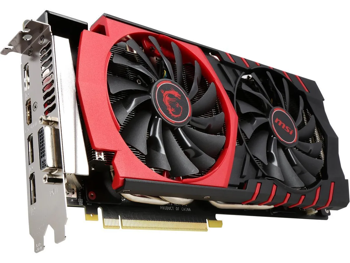 MSI MSI GeForce GTX 980 Ti GAMING 6G graphics card — preces foto