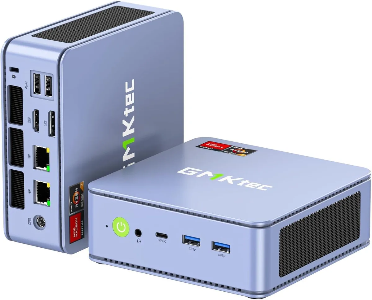 GMKtec GMKtec M5 Ultra Blue barebone mini PC Ryzen 7 7730U 32GB 512GB — 제품 사진