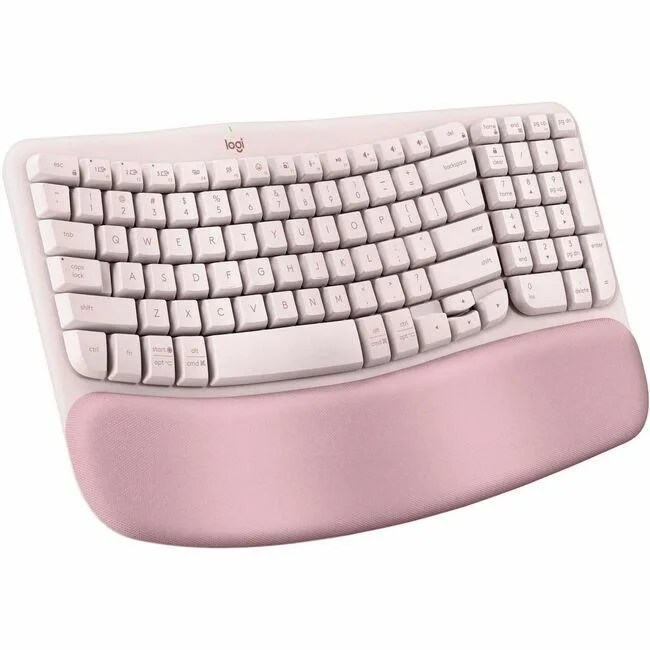 Logitech Logitech Wave Keys Wireless Keyboard Rose 920-012276 — fotografija izdelka