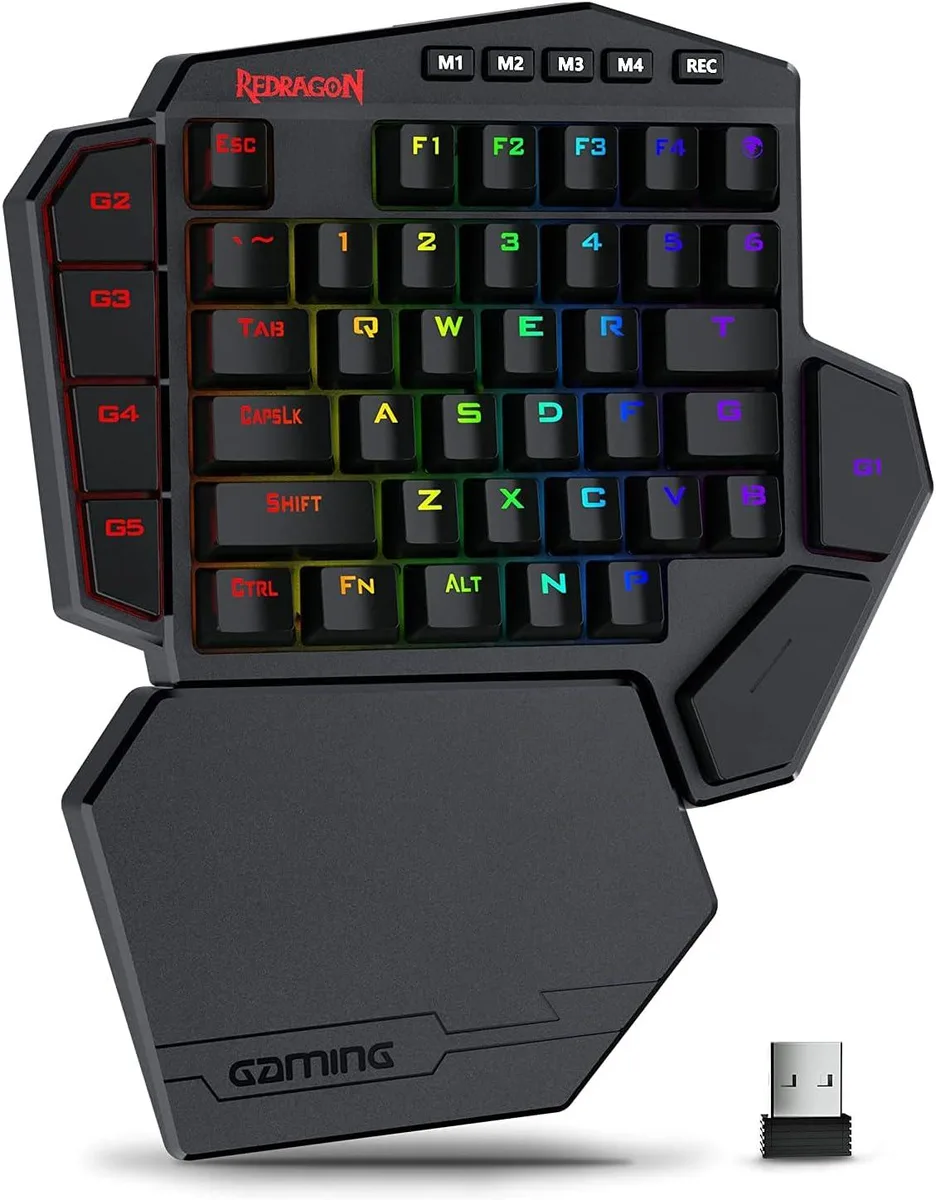 Redragon Redragon K585 PRO 42-key one-handed mechanical gaming keyboard — fotografia produktu
