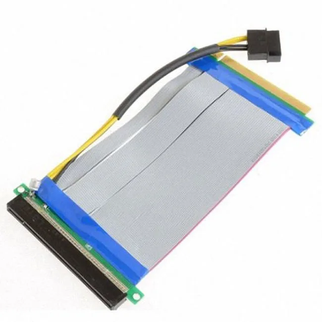 SHENZHEN JIMIER ELECTRONICS CO,. LTD. SHENZHEN JIMIER ELECTRONICS CO,. LTD. PCI-E 16X to 16x Riser Extender Card 20cm EP-074 — Produktfoto