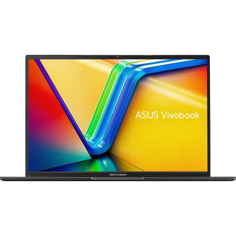 Indie Black plastic laptop, 16 inch screen, thin bezels, 0.78 inches thick
