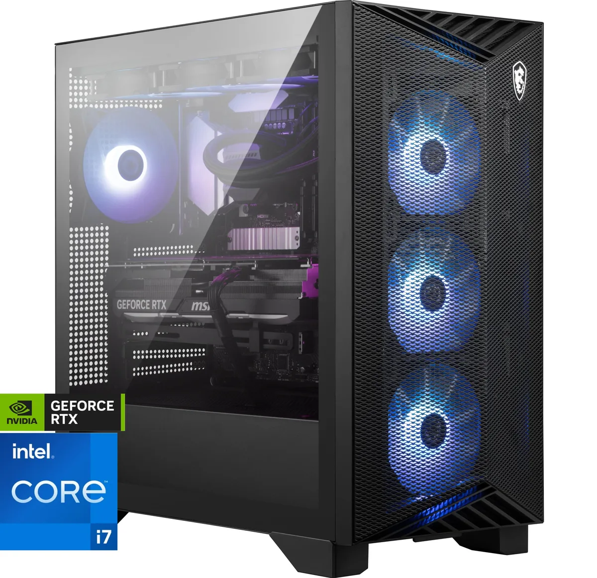 MSI MSI Aegis RS2 C14NUE7-818US gaming PC i7-14700KF 32GB DDR5 2TB RTX 4070 SUPER — photo du produit