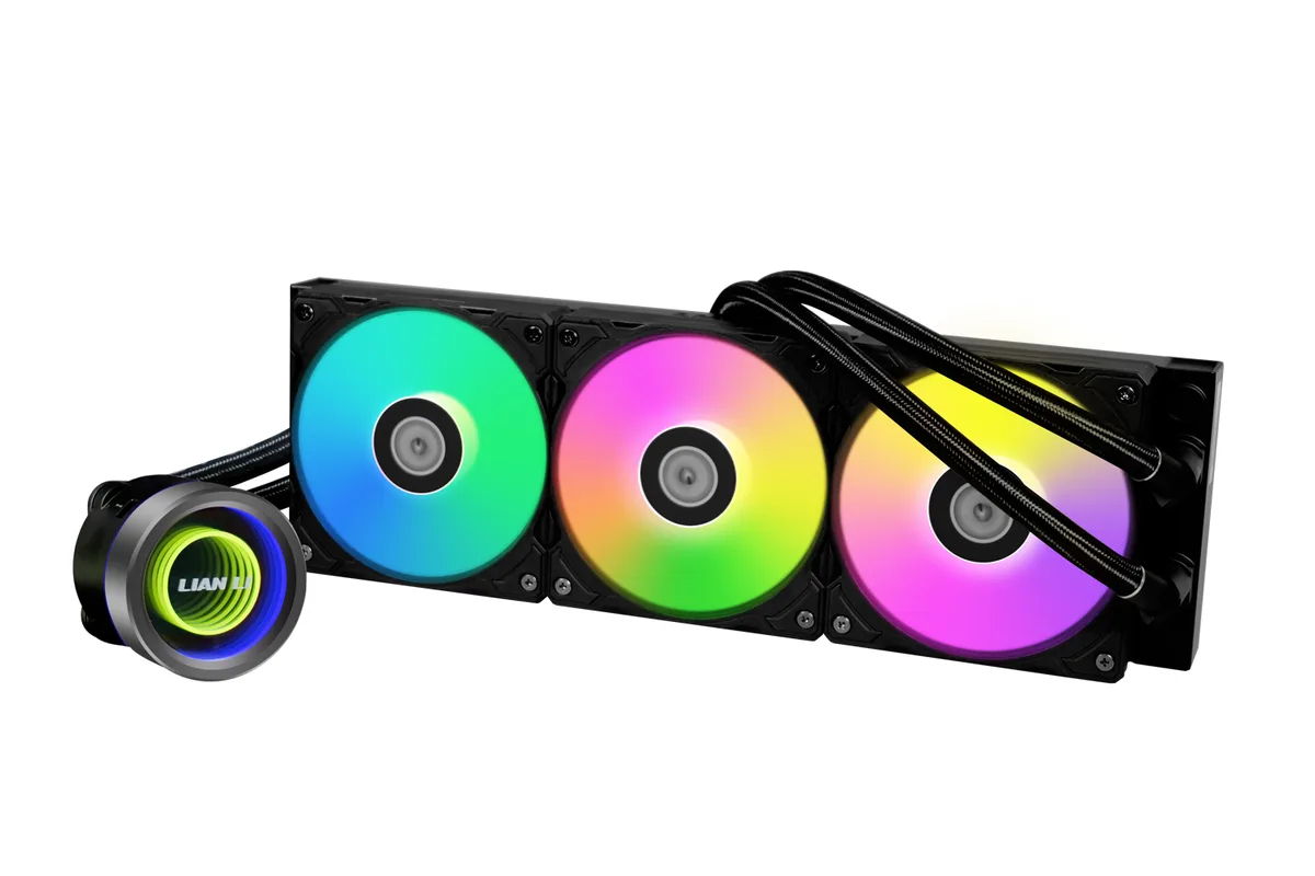 Lian Li Lian Li GA2T36B Galahad II Trinity 360 liquid cooler — 商品写真