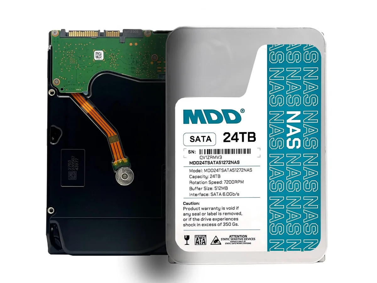 MaxDigitalData MaxDigitalData MDD24TS51272NAS 24TB 7200 RPM 512MB Cache SATA 6.0Gb/s 3.5" NAS — product photo