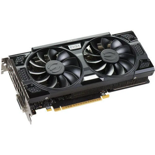 EVGA EVGA GeForce GTX 1050 Ti SSC GAMING ACX 3.0 graphics card — photo du produit