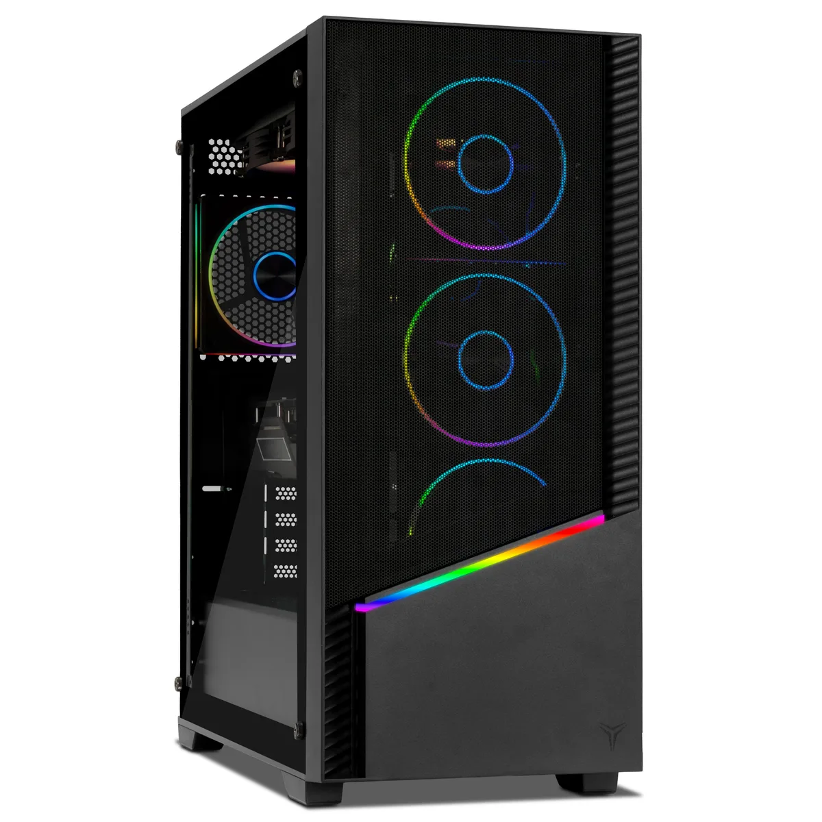 YEYIAN YEYIAN YPA-EL870FC-5701U Gaming PC Ryzen 7 8700F RTX 5070 32GB 2TB 240mm AIO 750W — product photo