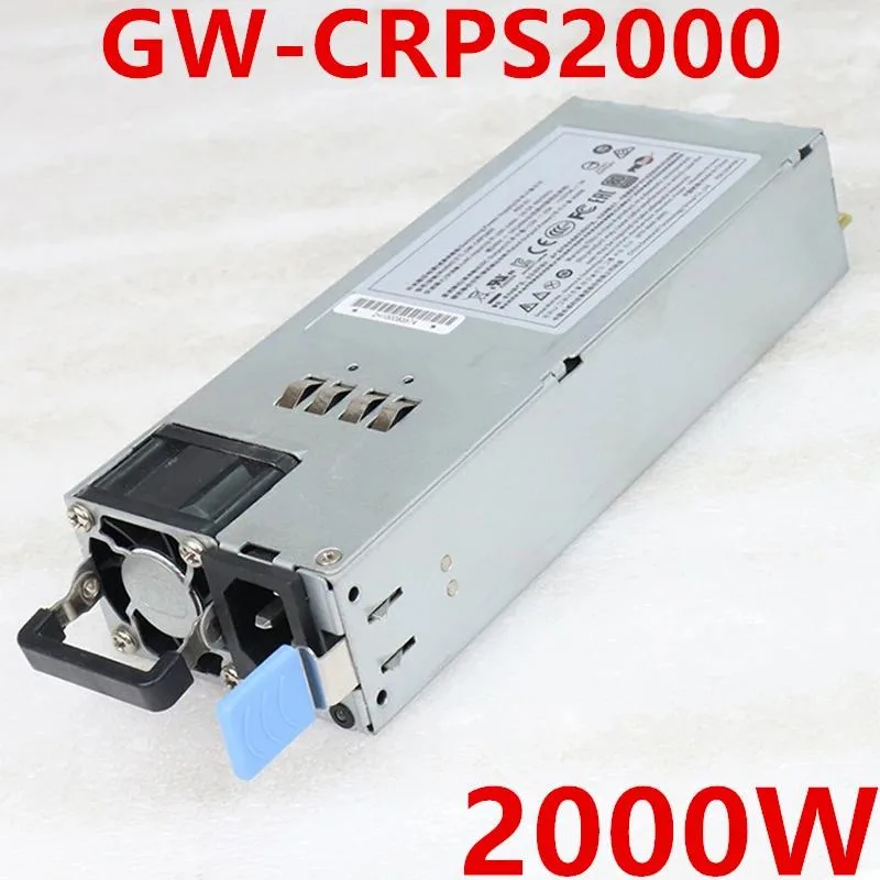 Rectangular black ATX power supply unit with cooling fan visible