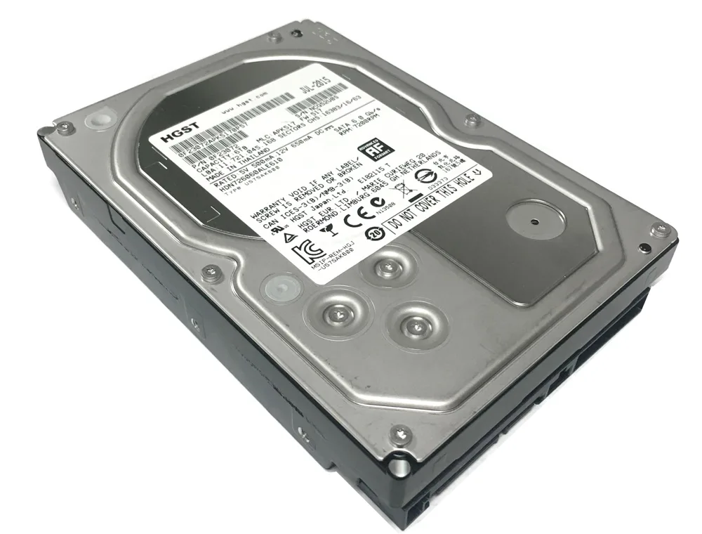 HGST HGST Deskstar HDN726060ALE610 6TB 7200 RPM 64MB Cache SATA 6.0Gb/s 3.5" Internal Hard Drive — zdjęcie produktu