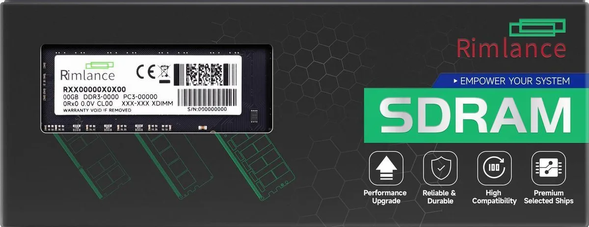 Green rectangular DDR3 UDIMM module with gold 240-pin edge connector and black memory chips on both sides