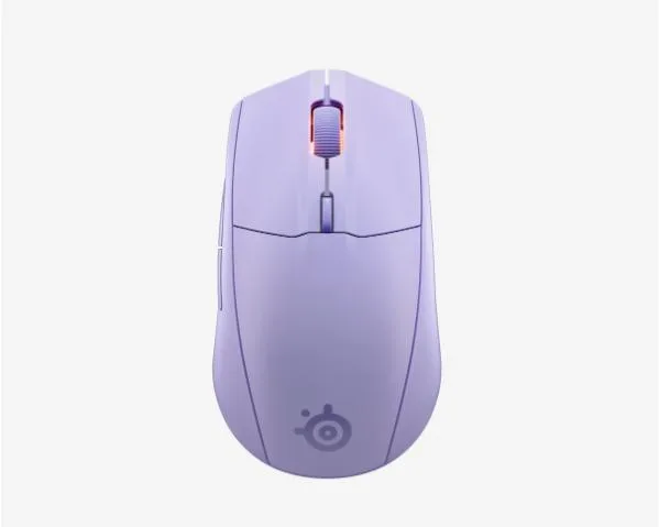 SteelSeries SteelSeries Rival 3 WL Gen 2 62529 gaming mouse 18000 DPI Lavender — preces foto