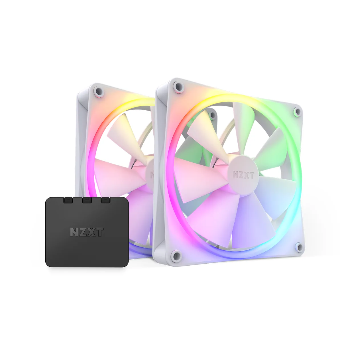 NZXT NZXT RF-R14DF-W1 140mm RGB case fan — fotografia produktu